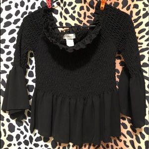 Black dress up shirt